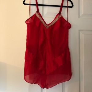 Lingerie romper one piece